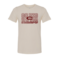 Load image into Gallery viewer, Go Big Reds Unisex Bella Canvas Crew Neck Short Sleeve