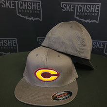 Load image into Gallery viewer, Clinton C puff Flexfit cap