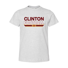 Load image into Gallery viewer, Clinton Football Youth LAT Short Sleeve Crew Neck