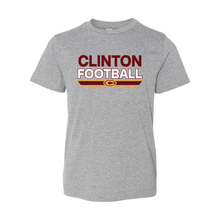 Load image into Gallery viewer, Clinton Football Youth LAT Short Sleeve Crew Neck