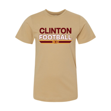 Load image into Gallery viewer, Clinton Football Youth LAT Short Sleeve Crew Neck