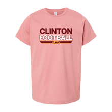 Load image into Gallery viewer, Clinton Football Youth LAT Short Sleeve Crew Neck