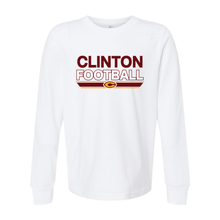 Load image into Gallery viewer, Clinton Football Youth Next Level Long Sleeve