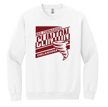 Load image into Gallery viewer, Clinton School Adult Slanted Gildan Crewneck