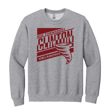 Load image into Gallery viewer, Clinton School Adult Slanted Gildan Crewneck