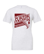 Load image into Gallery viewer, Clinton School Youth Slanted Bella Canvas t-shirt