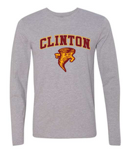 Load image into Gallery viewer, Clinton School Adult Curved Clinton Tornado Gildan Long-sleeve