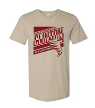 Load image into Gallery viewer, Clinton School Youth Slanted Bella Canvas t-shirt