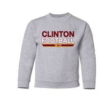 Load image into Gallery viewer, Clinton Football Youth Gildan Sweatshirt