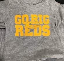 Load image into Gallery viewer, Toddler Gold Go Big Reds